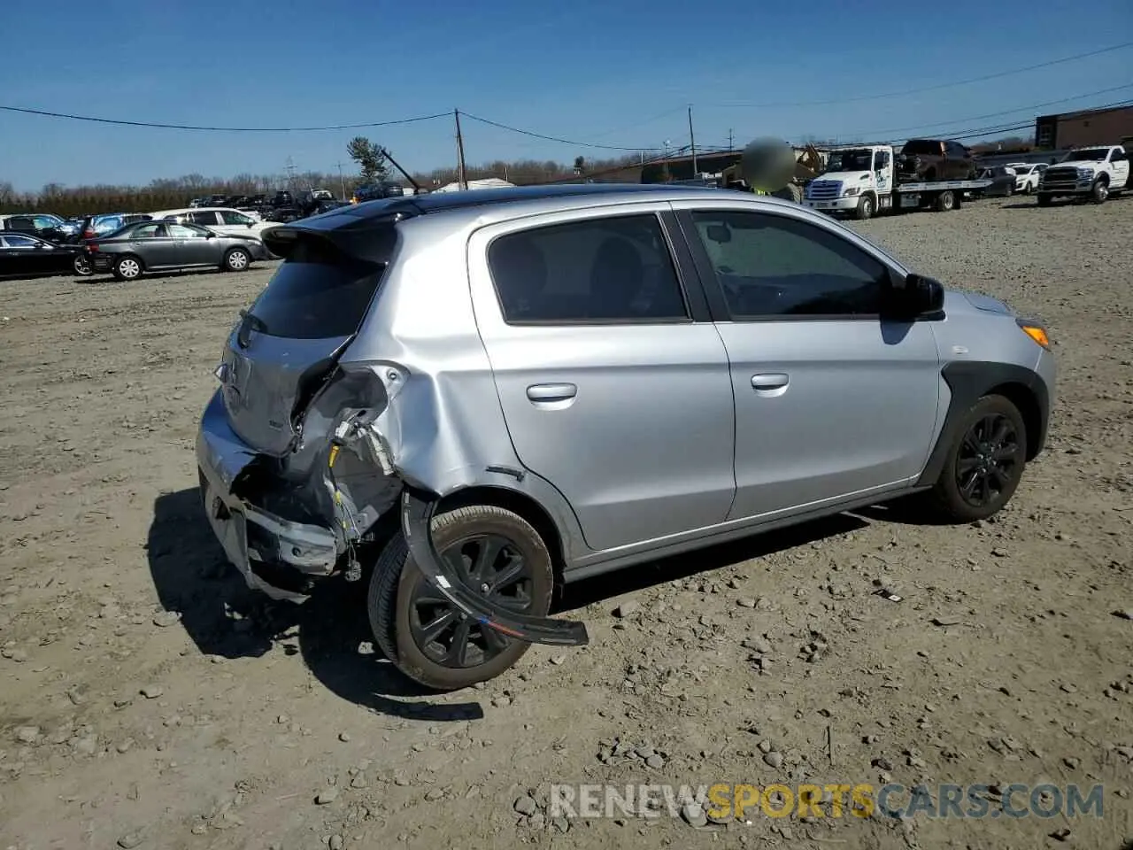 3 Фотография поврежденного автомобиля ML32AWHJ8RH005552 MITSUBISHI MIRAGE 2024