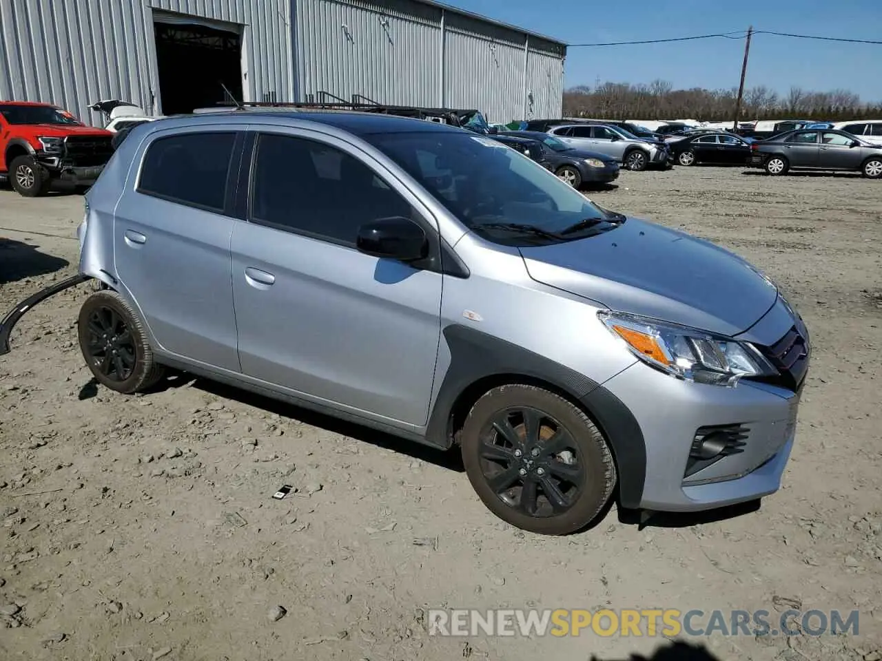 4 Фотография поврежденного автомобиля ML32AWHJ8RH005552 MITSUBISHI MIRAGE 2024
