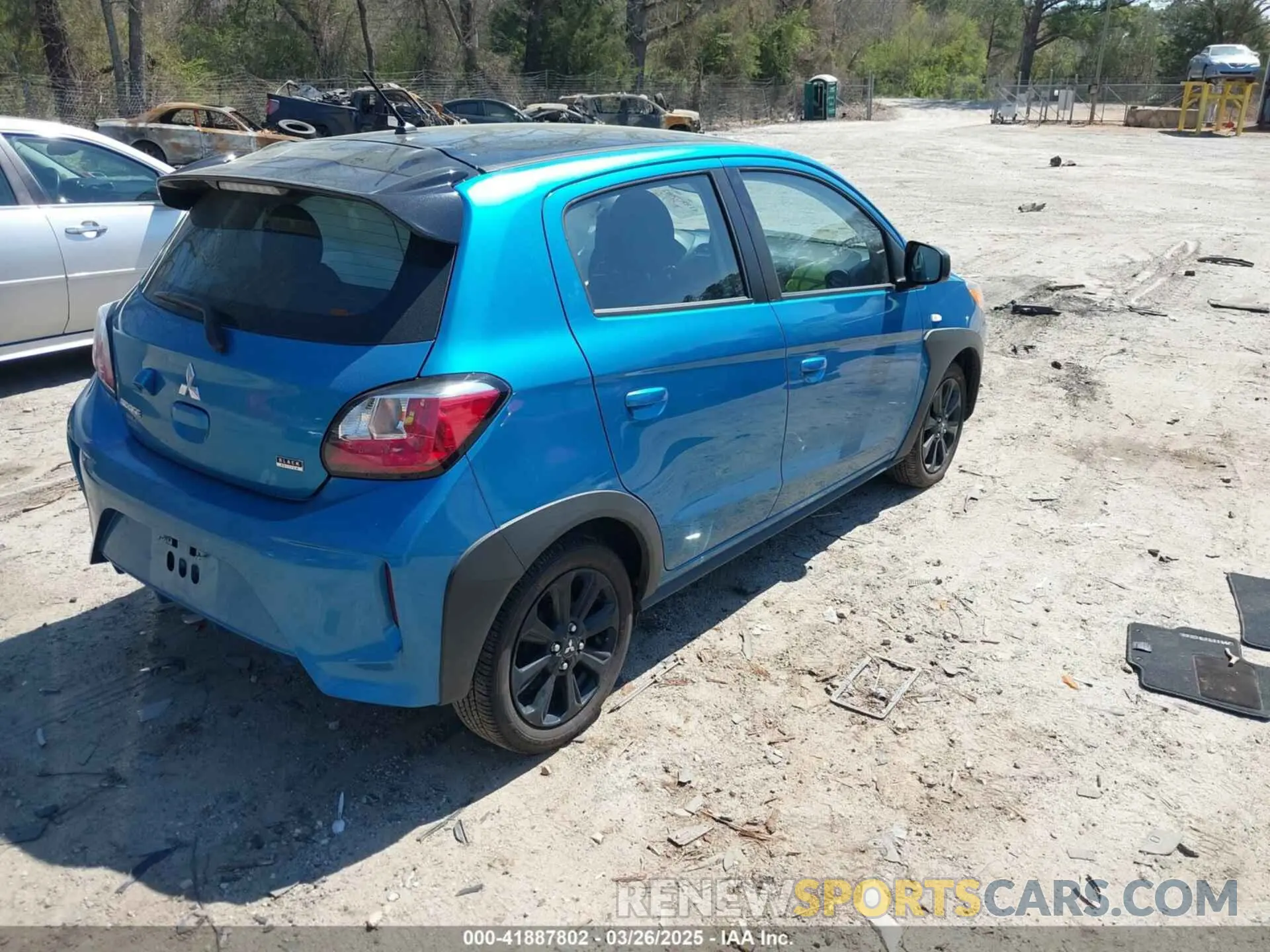 4 Photograph of a damaged car ML32AWHJ9RH006256 MITSUBISHI MIRAGE 2024