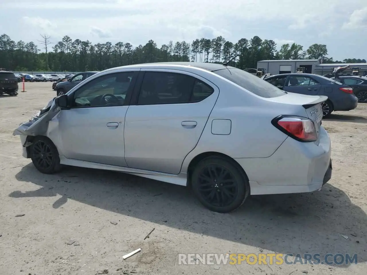 2 Photograph of a damaged car ML32FUFJ0RHF03580 MITSUBISHI MIRAGE 2024