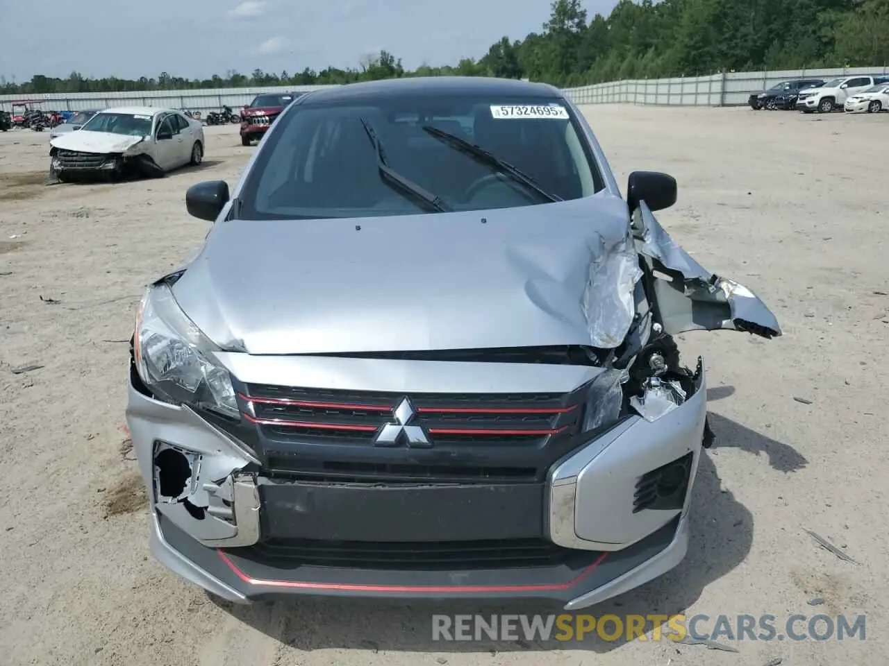 5 Photograph of a damaged car ML32FUFJ0RHF03580 MITSUBISHI MIRAGE 2024