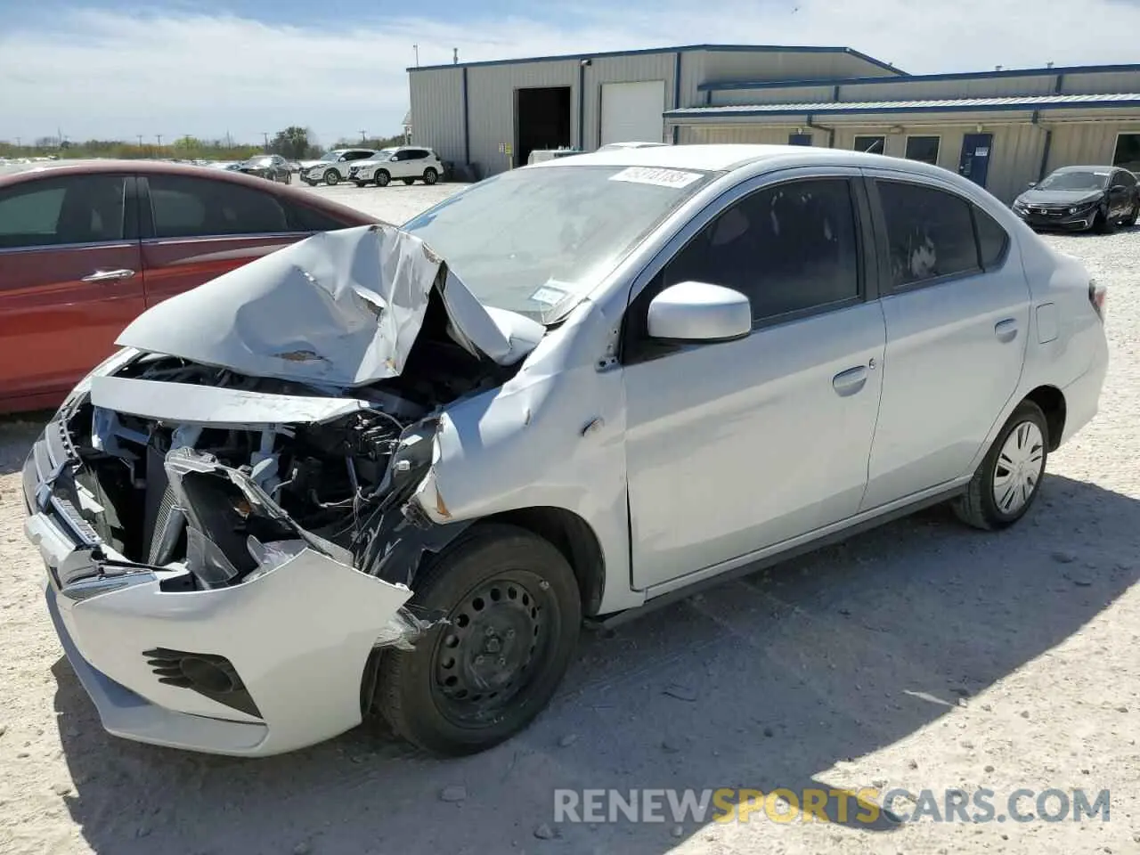 1 Фотография поврежденного автомобиля ML32FUFJ0RHF04423 MITSUBISHI MIRAGE 2024