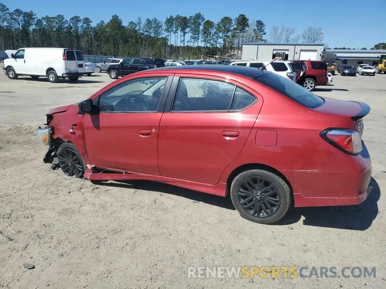 2 Photograph of a damaged car ML32FUFJ0RHF06107 MITSUBISHI MIRAGE 2024