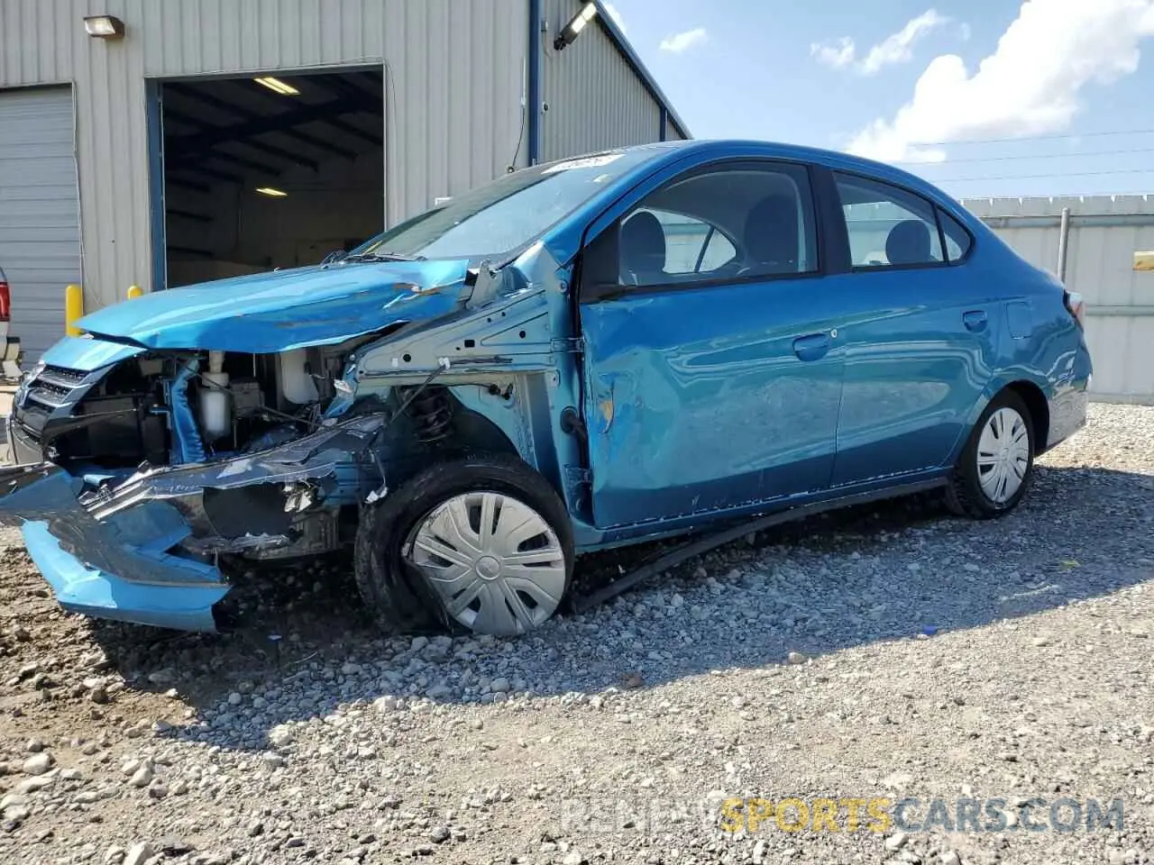 1 Фотография поврежденного автомобиля ML32FUFJ0RHF18046 MITSUBISHI MIRAGE 2024