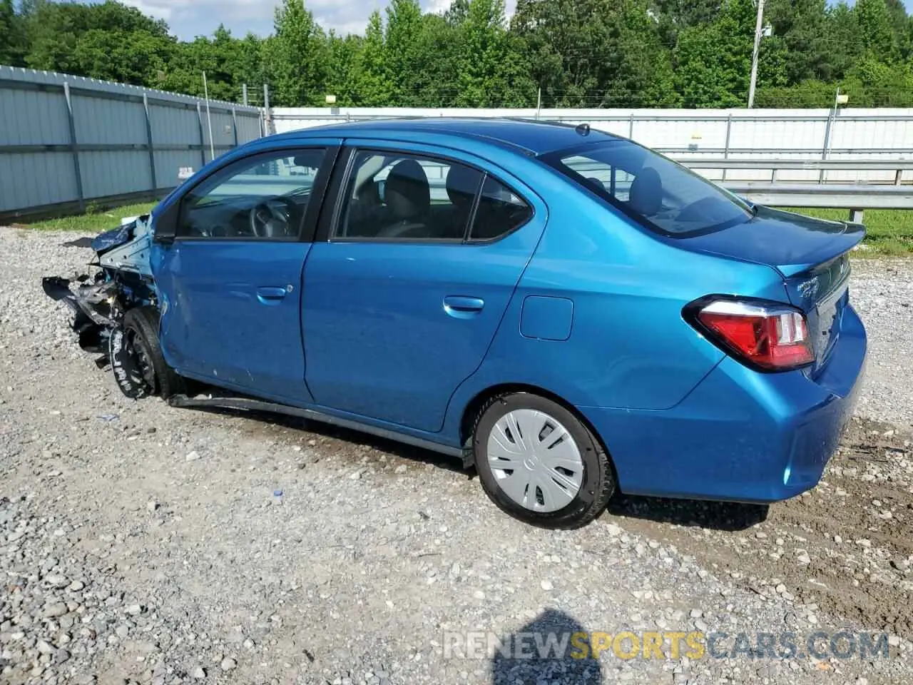 2 Фотография поврежденного автомобиля ML32FUFJ0RHF18046 MITSUBISHI MIRAGE 2024