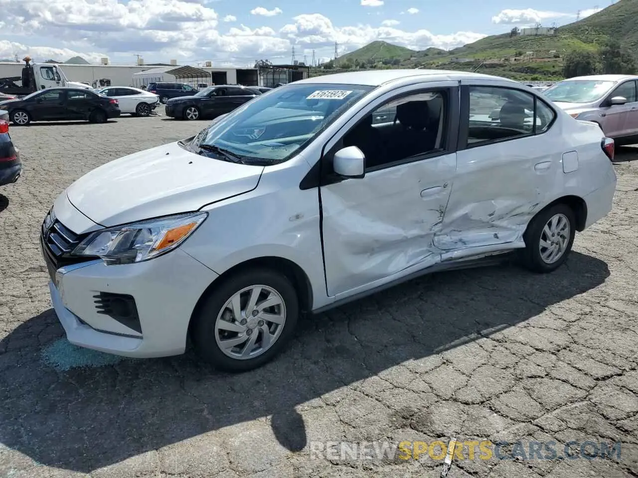 1 Фотография поврежденного автомобиля ML32FUFJ1RHF01241 MITSUBISHI MIRAGE 2024