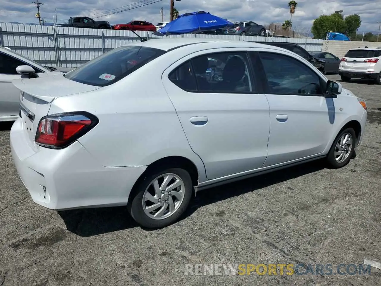 3 Фотография поврежденного автомобиля ML32FUFJ1RHF01241 MITSUBISHI MIRAGE 2024
