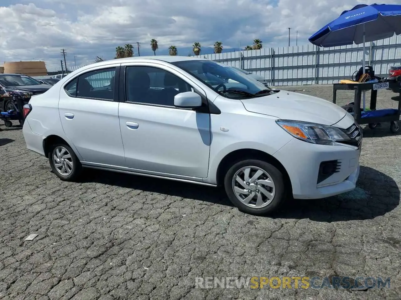 4 Фотография поврежденного автомобиля ML32FUFJ1RHF01241 MITSUBISHI MIRAGE 2024