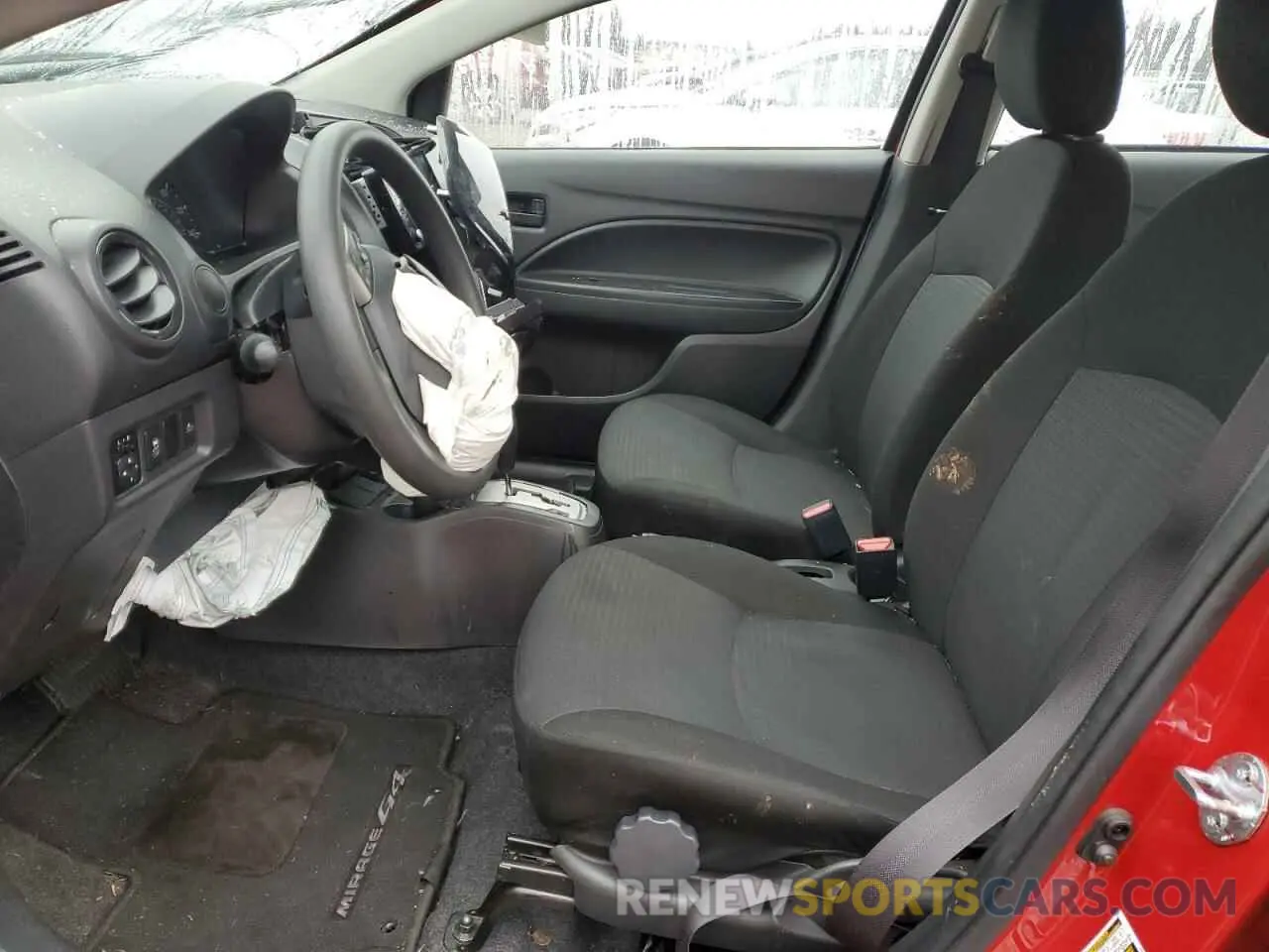7 Фотография поврежденного автомобиля ML32FUFJ2RHF00552 MITSUBISHI MIRAGE 2024