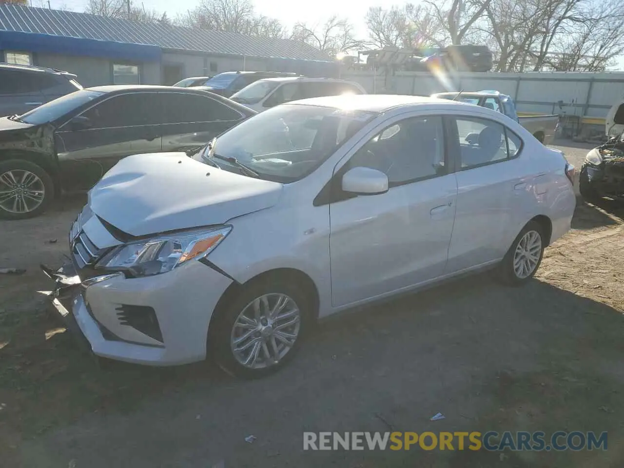 1 Фотография поврежденного автомобиля ML32FUFJ2RHF03726 MITSUBISHI MIRAGE 2024