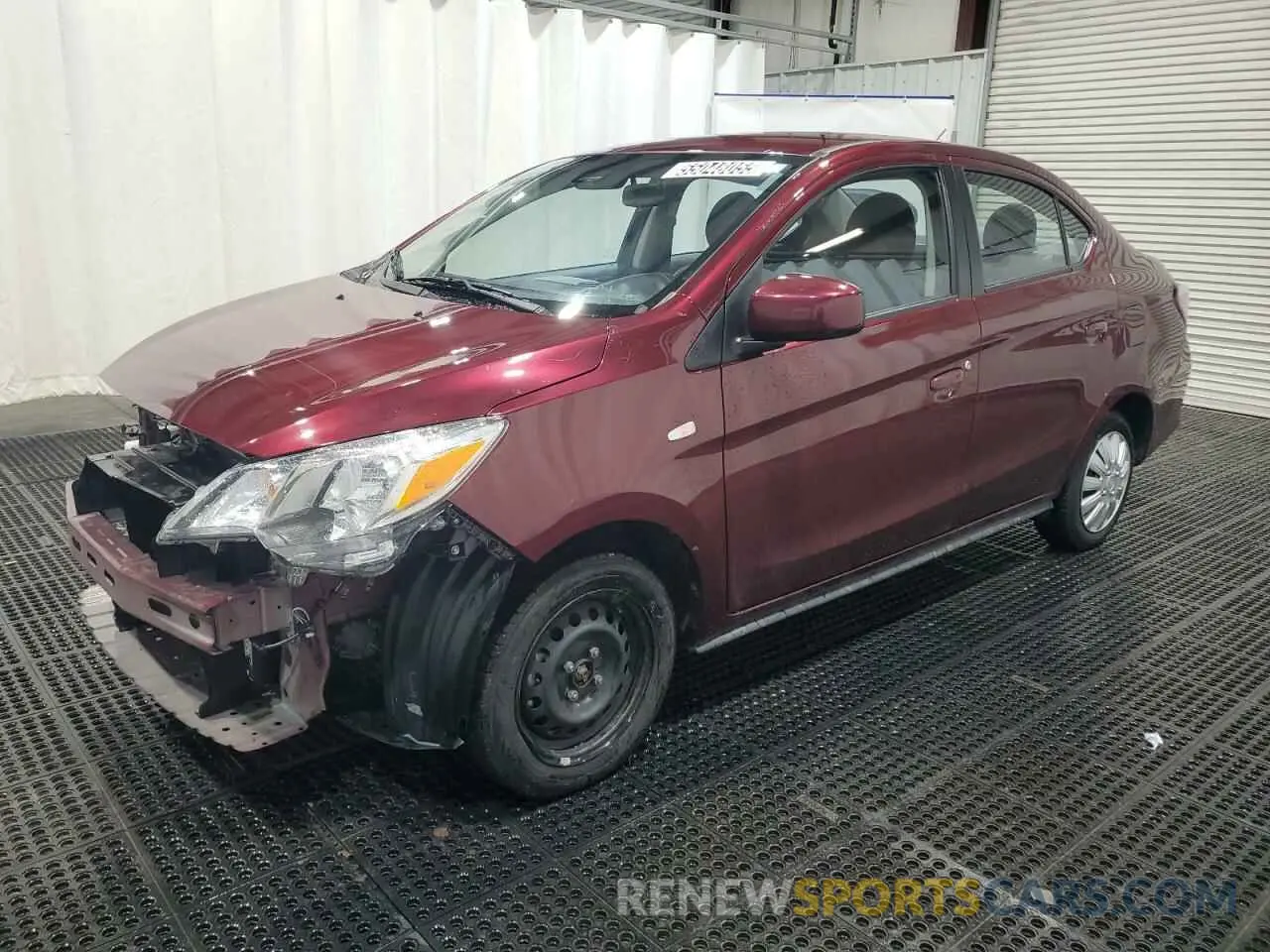 1 Photograph of a damaged car ML32FUFJ2RHF07856 MITSUBISHI MIRAGE 2024