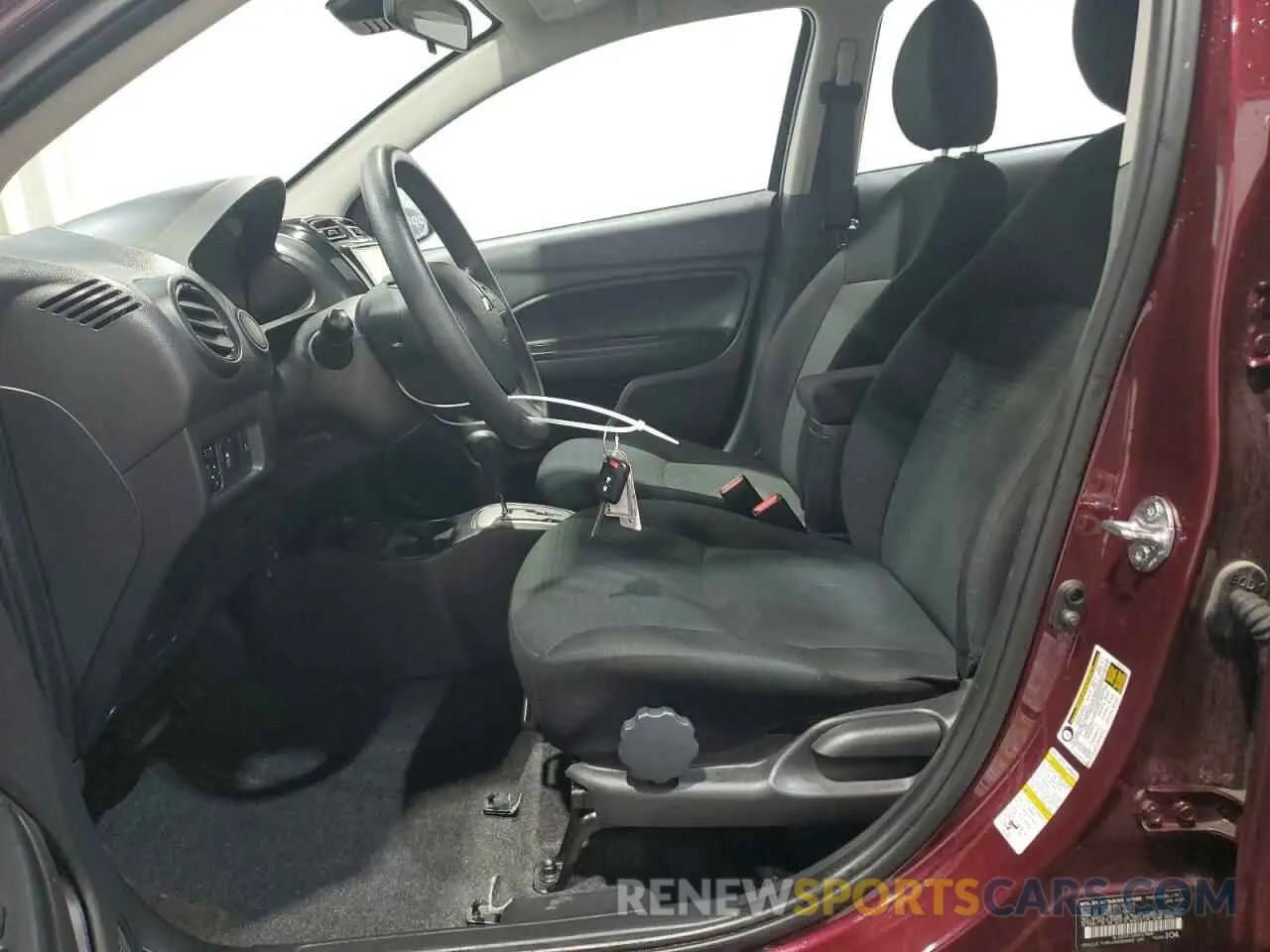 7 Photograph of a damaged car ML32FUFJ2RHF07856 MITSUBISHI MIRAGE 2024