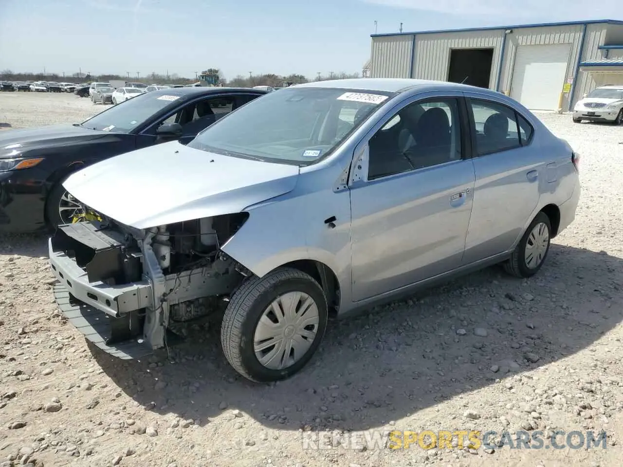 1 Фотография поврежденного автомобиля ML32FUFJ3RHF03802 MITSUBISHI MIRAGE 2024