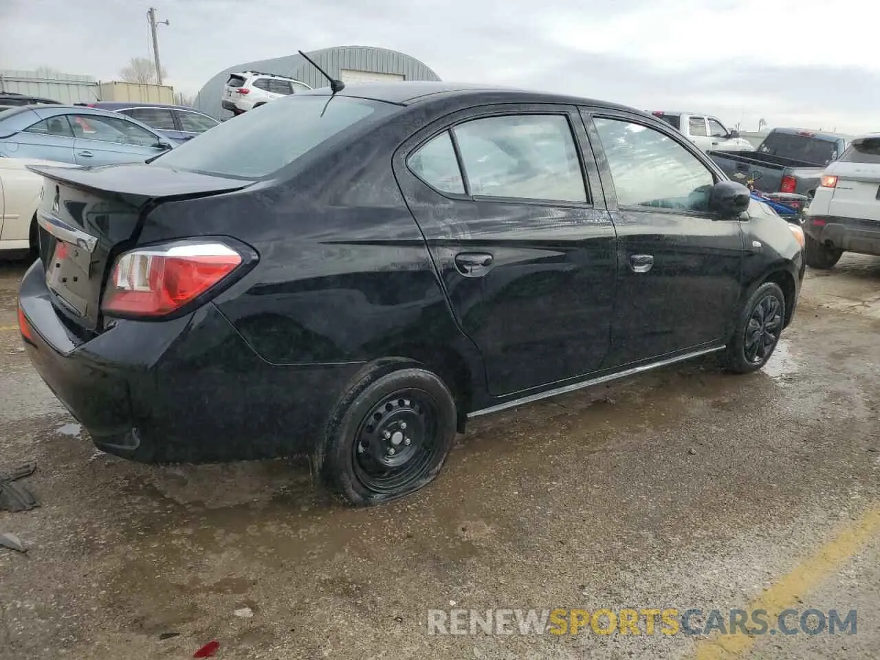 3 Фотография поврежденного автомобиля ML32FUFJ3RHF06375 MITSUBISHI MIRAGE 2024