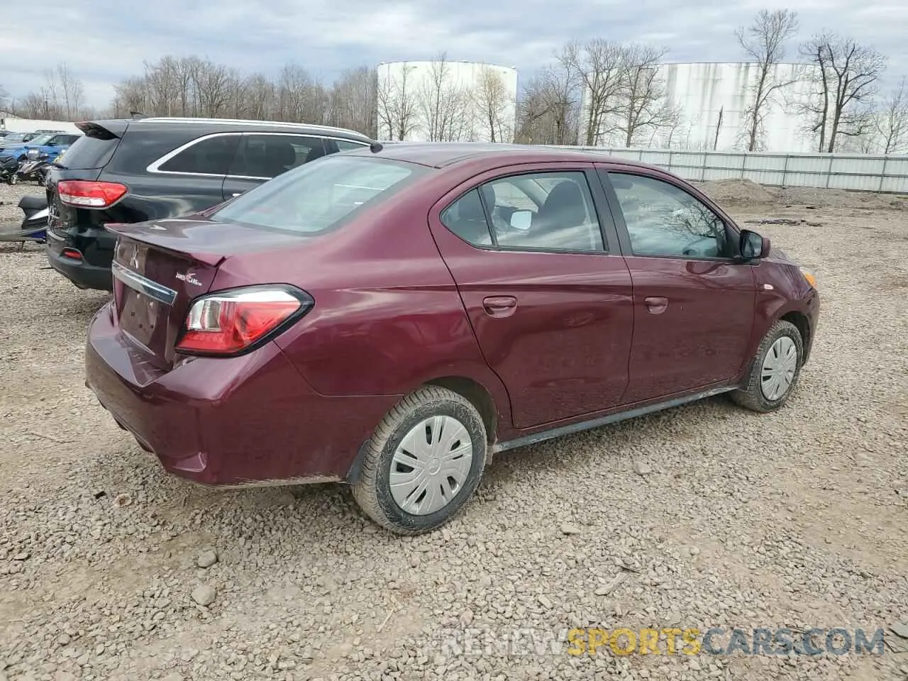 3 Фотография поврежденного автомобиля ML32FUFJ4RHF00763 MITSUBISHI MIRAGE 2024