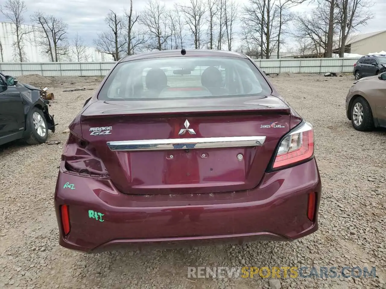 6 Фотография поврежденного автомобиля ML32FUFJ4RHF00763 MITSUBISHI MIRAGE 2024
