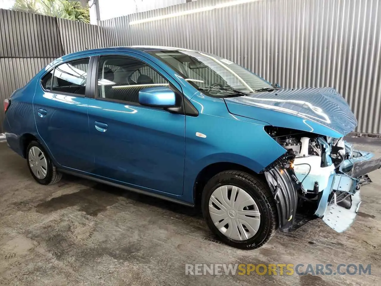 4 Photograph of a damaged car ML32FUFJ5RHF16647 MITSUBISHI MIRAGE 2024