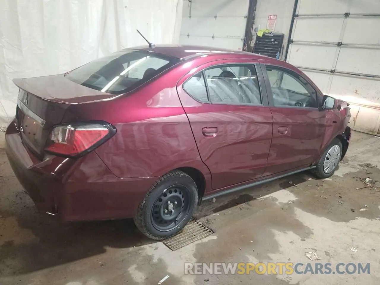 3 Фотография поврежденного автомобиля ML32FUFJ5RHF16812 MITSUBISHI MIRAGE 2024