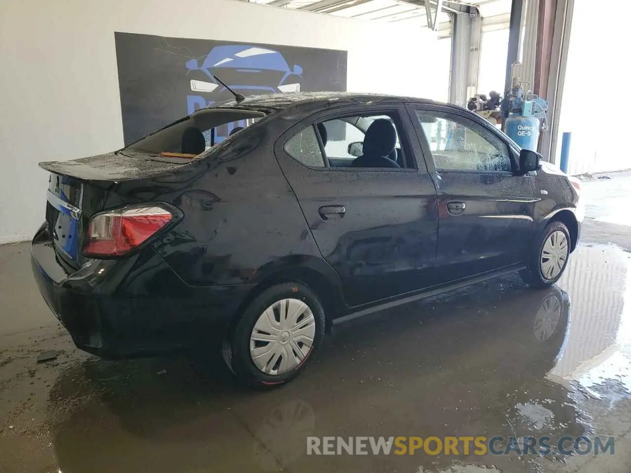 3 Photograph of a damaged car ML32FUFJ5RHF18365 MITSUBISHI MIRAGE 2024