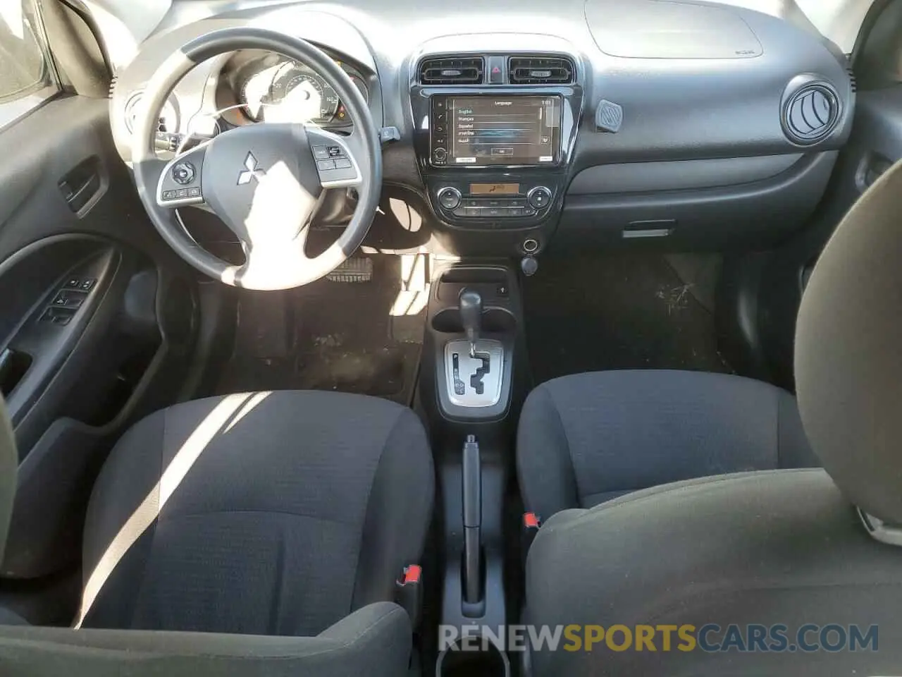 8 Photograph of a damaged car ML32FUFJ6RHF05821 MITSUBISHI MIRAGE 2024
