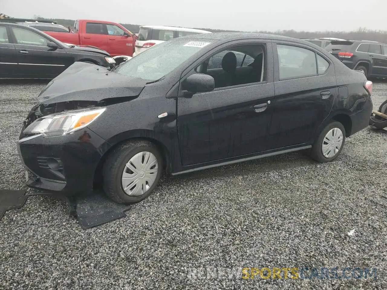 1 Фотография поврежденного автомобиля ML32FUFJ6RHF10050 MITSUBISHI MIRAGE 2024