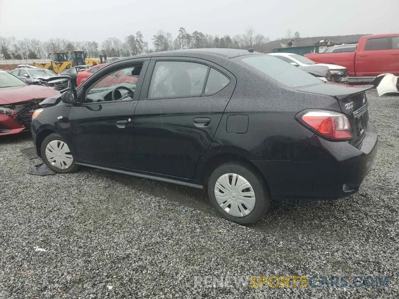 2 Фотография поврежденного автомобиля ML32FUFJ6RHF10050 MITSUBISHI MIRAGE 2024