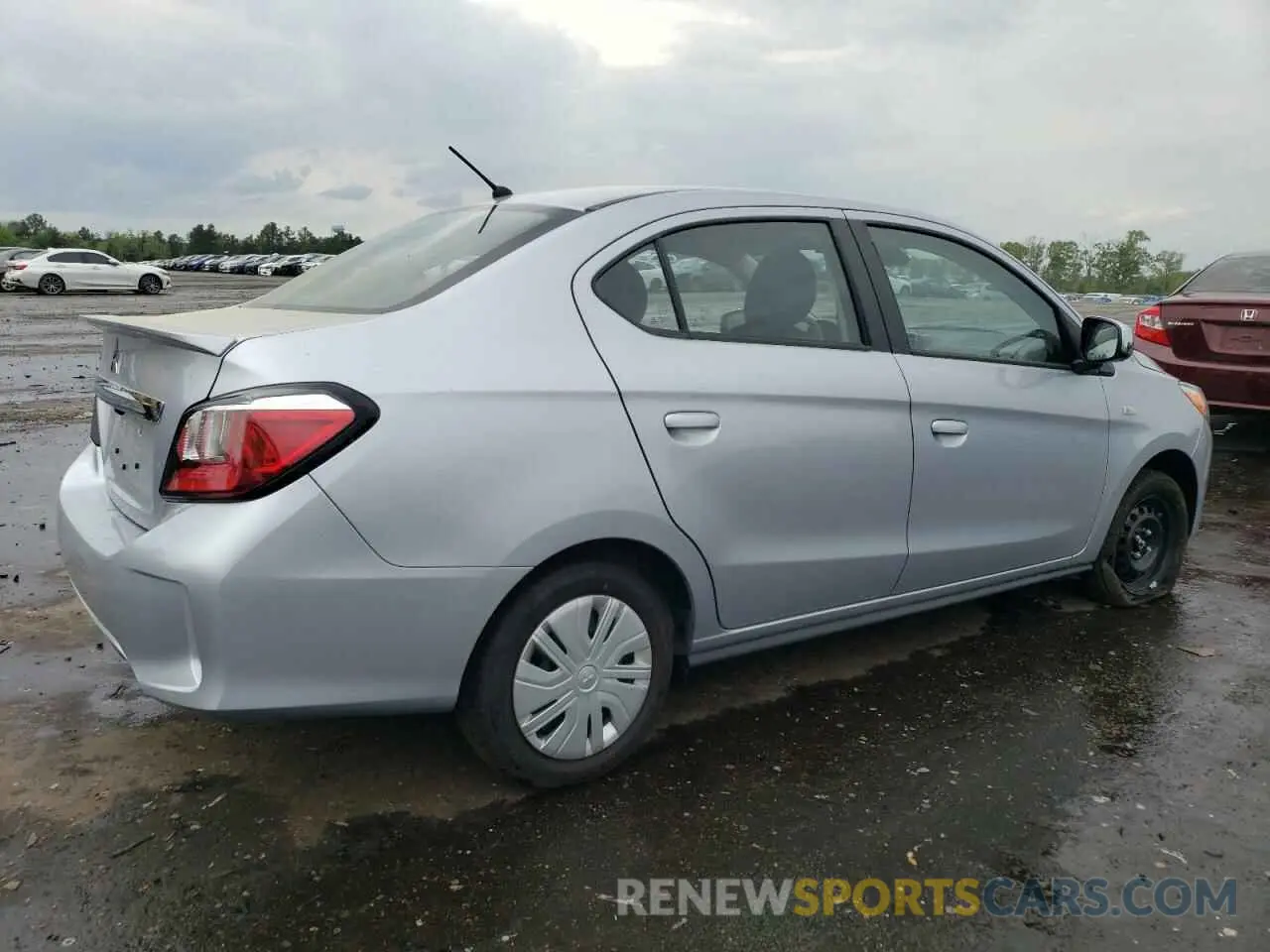 3 Фотография поврежденного автомобиля ML32FUFJ6RHF12400 MITSUBISHI MIRAGE 2024