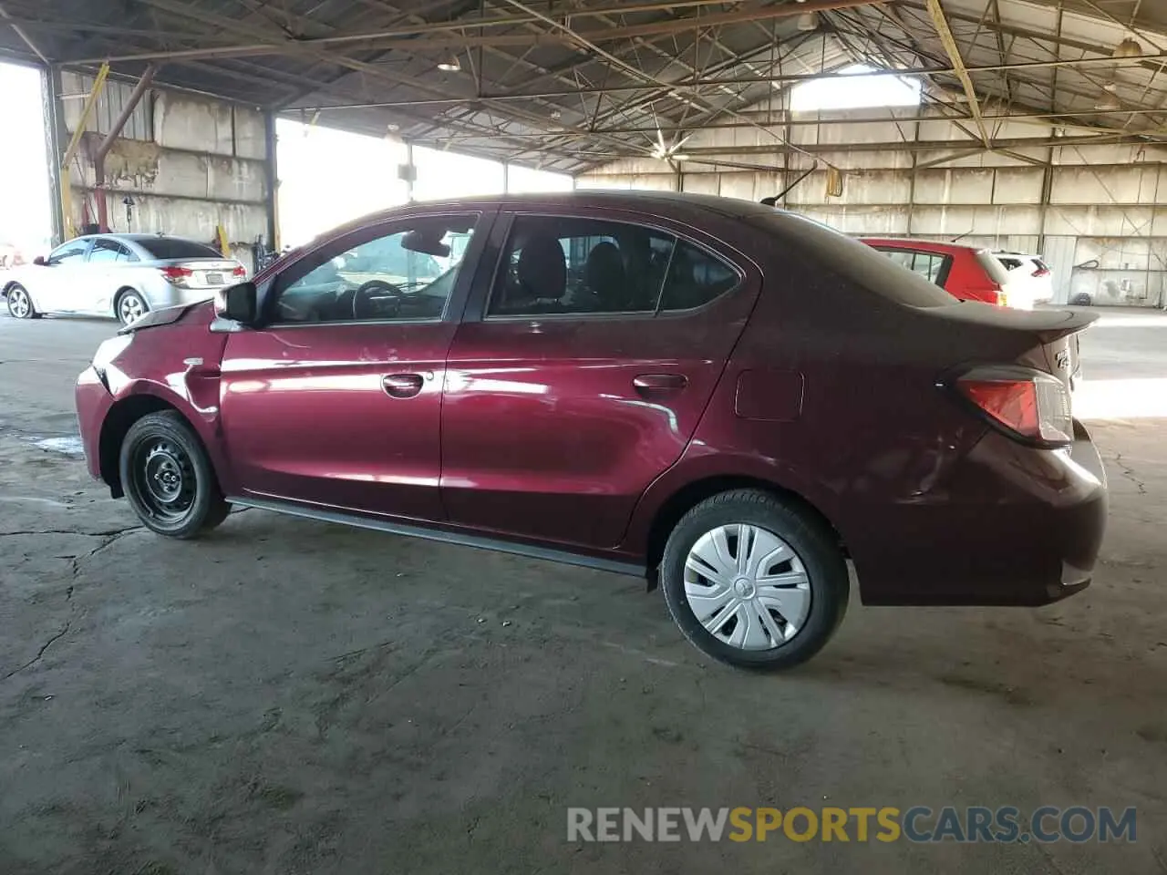 2 Photograph of a damaged car ML32FUFJ7RHF00448 MITSUBISHI MIRAGE 2024