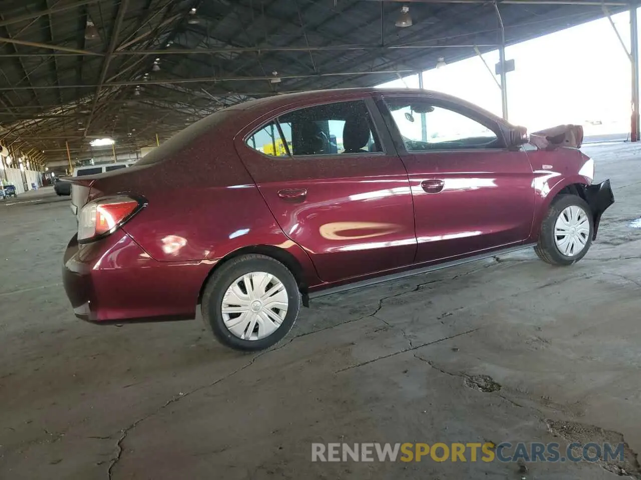 3 Photograph of a damaged car ML32FUFJ7RHF00448 MITSUBISHI MIRAGE 2024