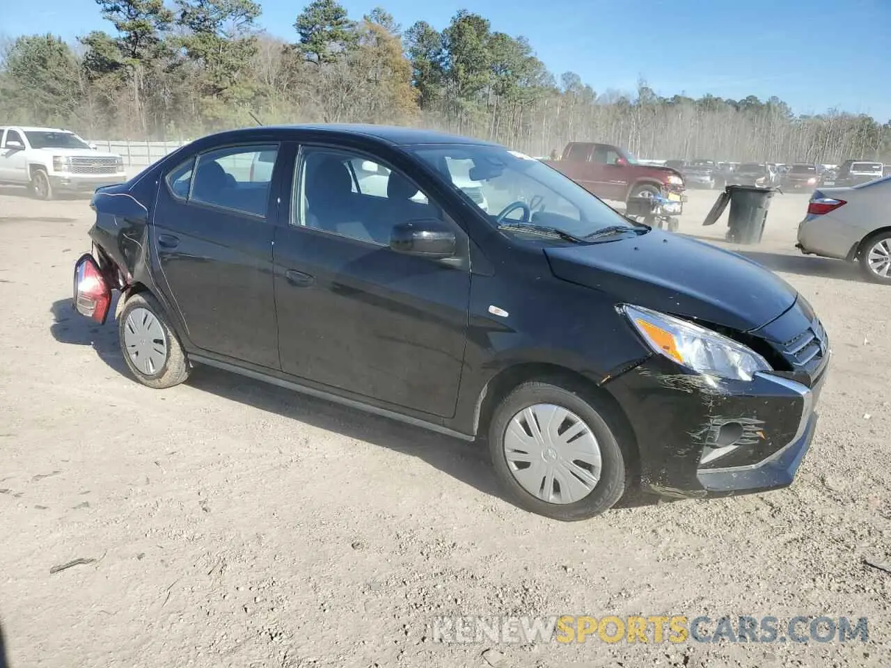 4 Фотография поврежденного автомобиля ML32FUFJ7RHF05729 MITSUBISHI MIRAGE 2024