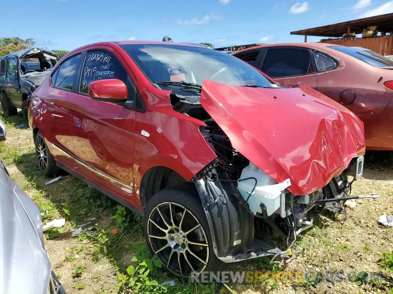 4 Фотография поврежденного автомобиля ML32FUFJ7RHF11370 MITSUBISHI MIRAGE 2024