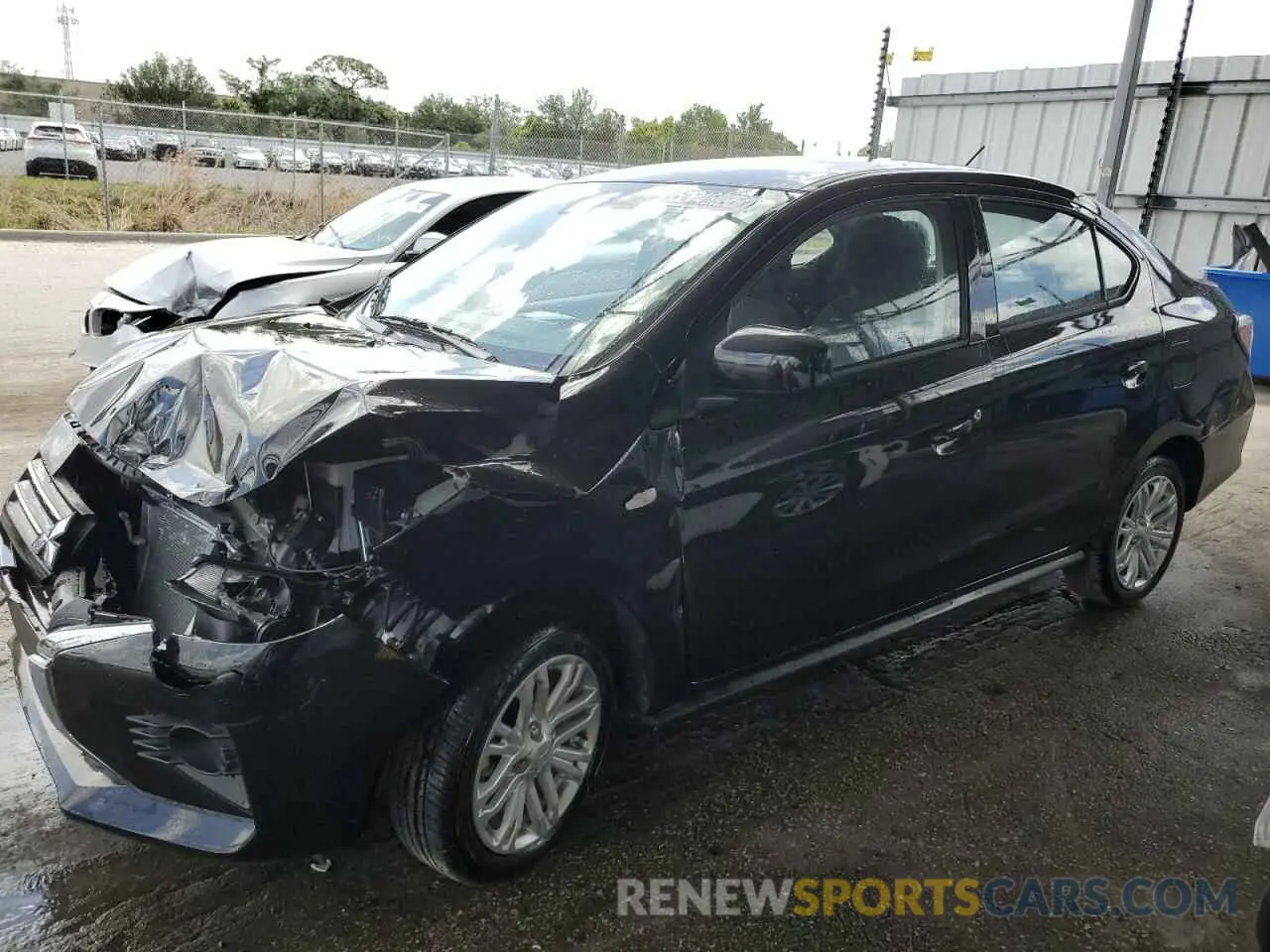 1 Фотография поврежденного автомобиля ML32FUFJ7RHF12745 MITSUBISHI MIRAGE 2024