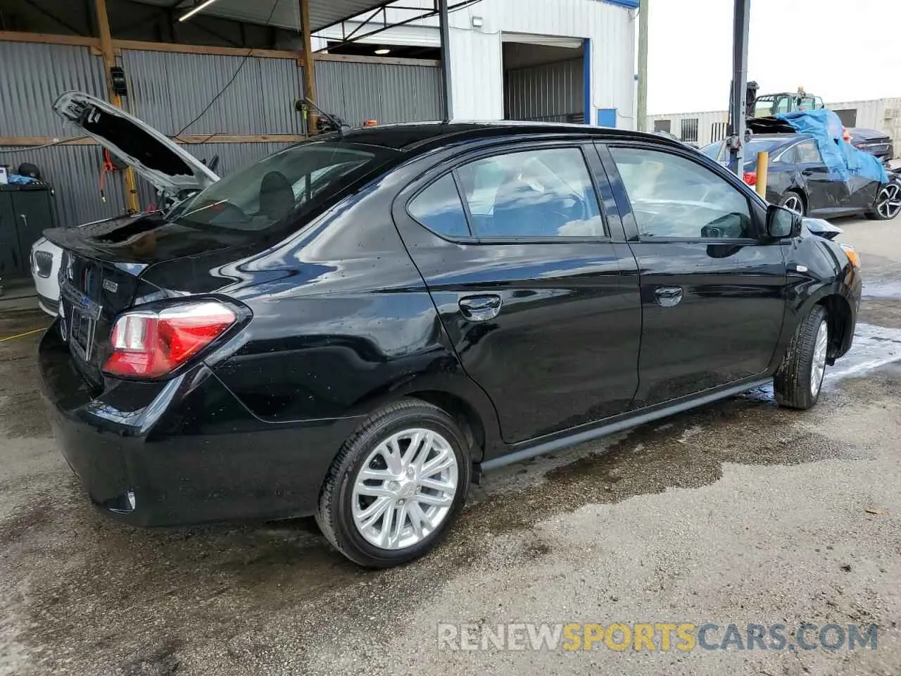 3 Фотография поврежденного автомобиля ML32FUFJ7RHF12745 MITSUBISHI MIRAGE 2024