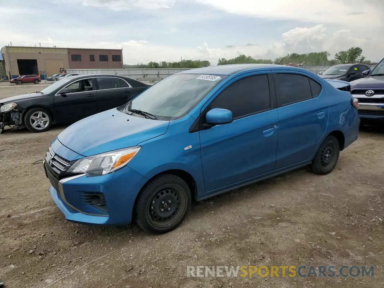 1 Фотография поврежденного автомобиля ML32FUFJ8RHF00880 MITSUBISHI MIRAGE 2024