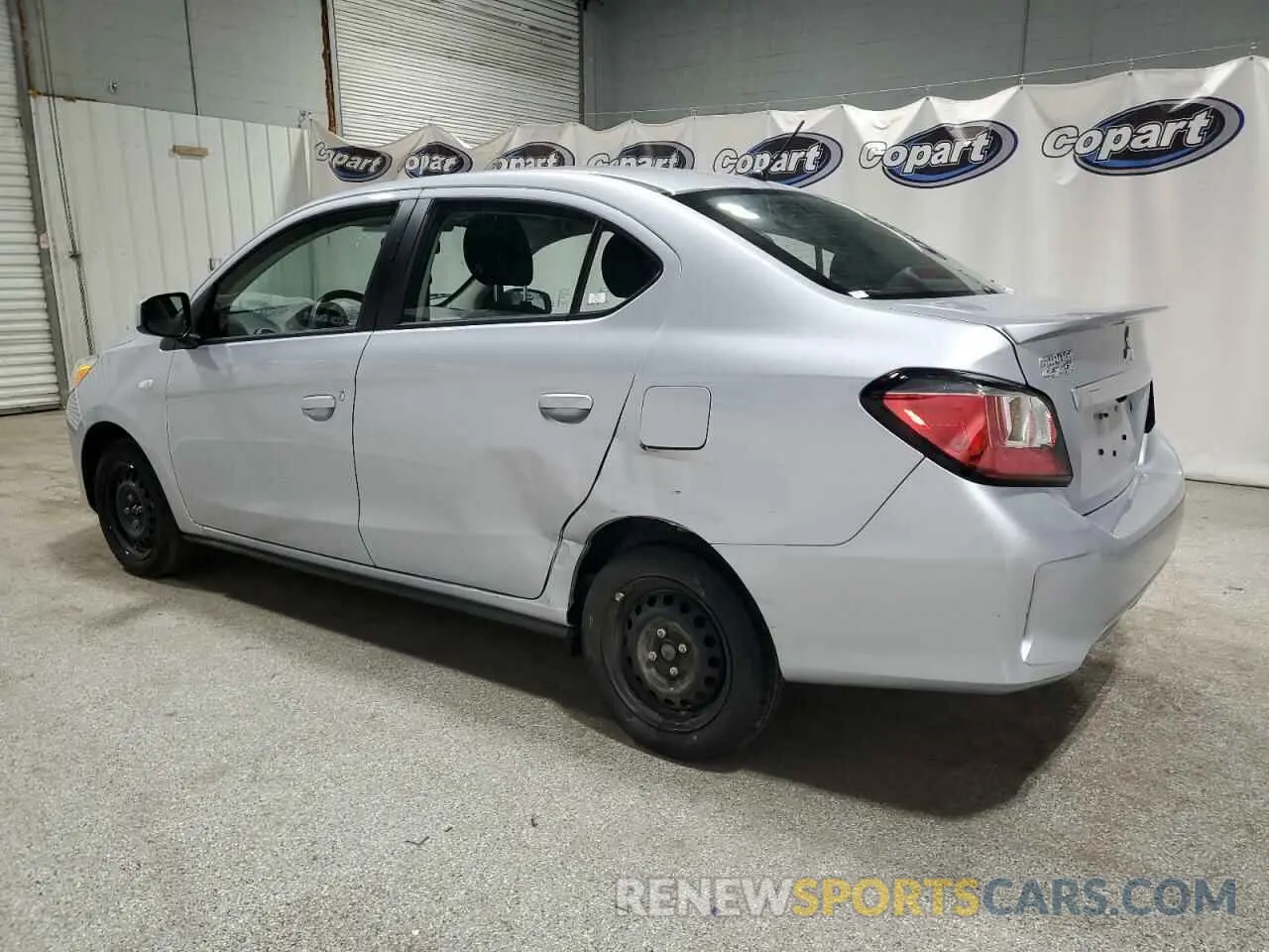 2 Фотография поврежденного автомобиля ML32FUFJ8RHF03410 MITSUBISHI MIRAGE 2024