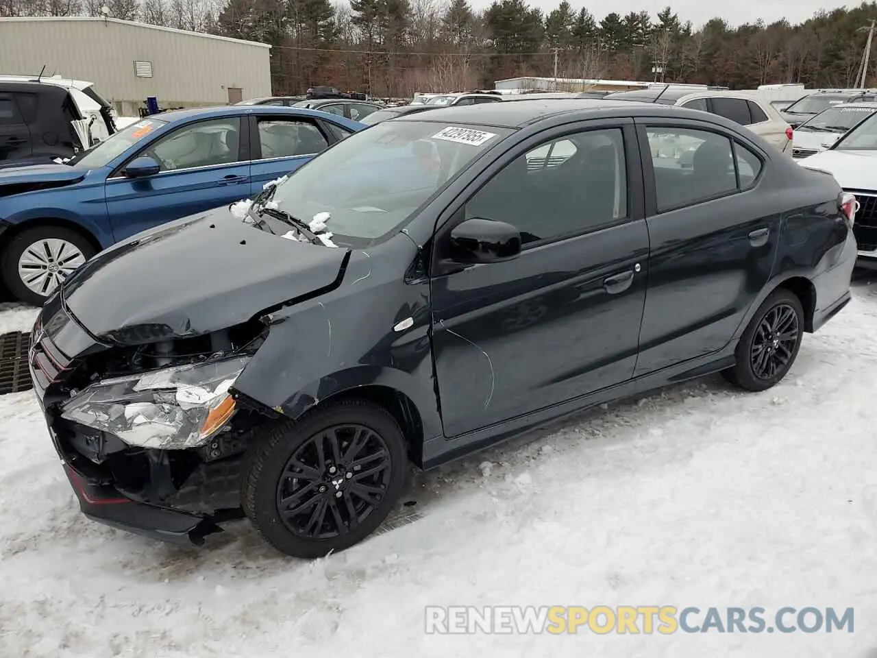 1 Фотография поврежденного автомобиля ML32FUFJ8RHF11877 MITSUBISHI MIRAGE 2024