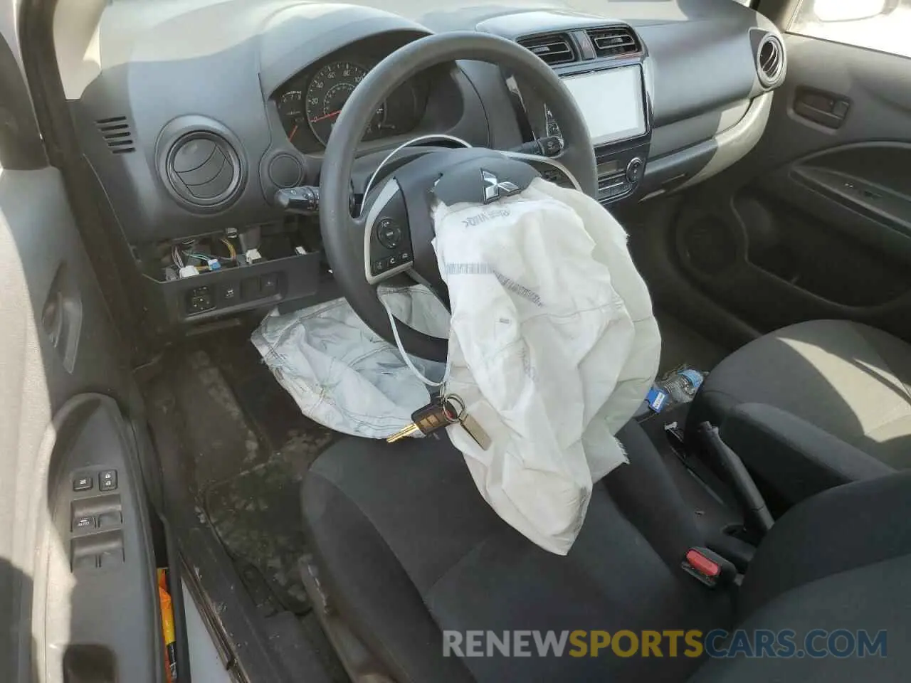 8 Фотография поврежденного автомобиля ML32FUFJ9RHF01259 MITSUBISHI MIRAGE 2024