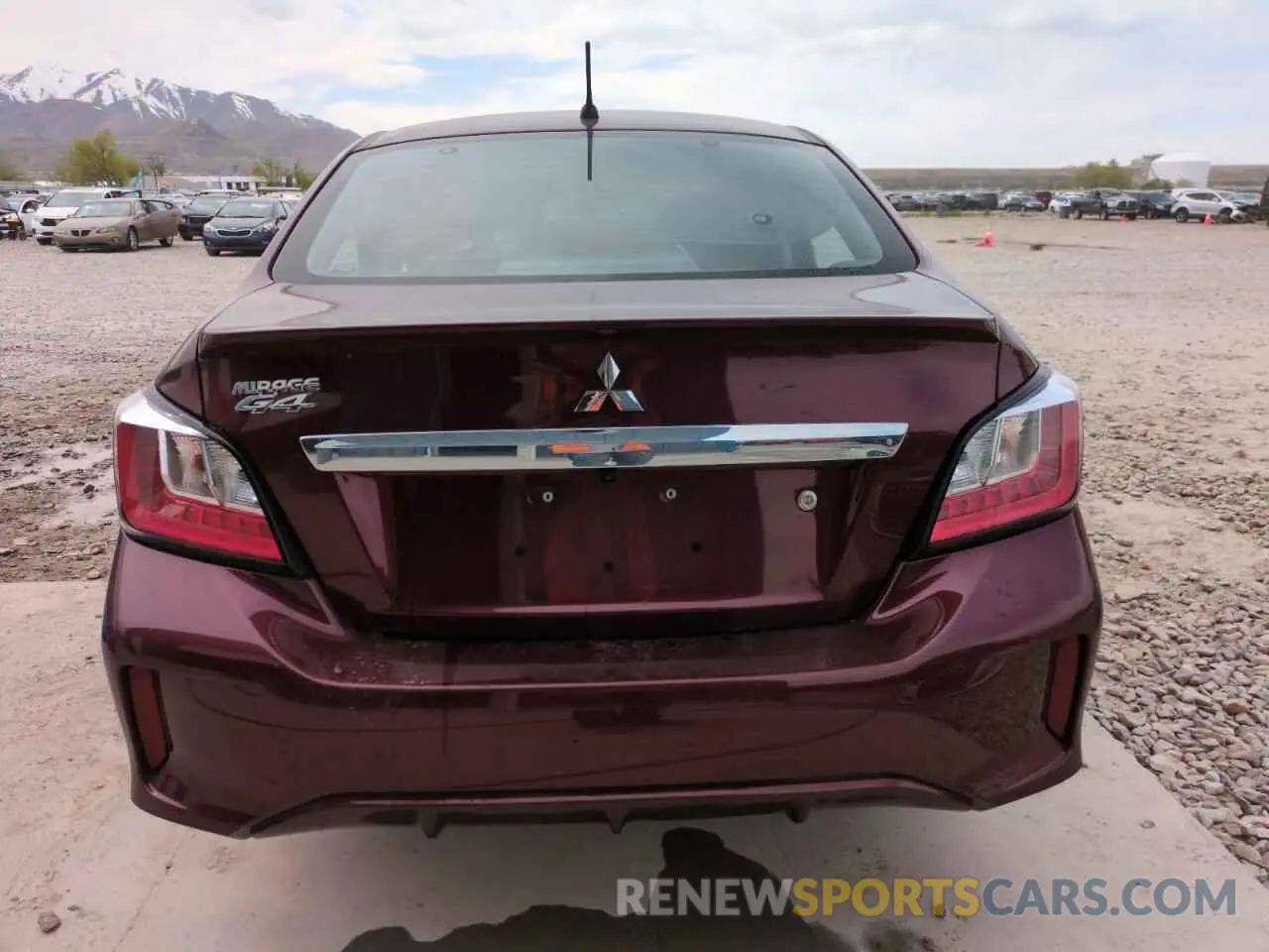6 Photograph of a damaged car ML32FUFJ9RHF10219 MITSUBISHI MIRAGE 2024