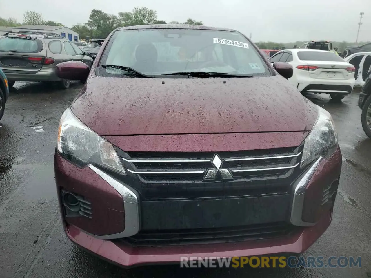 5 Photograph of a damaged car ML32FUFJXRHF09872 MITSUBISHI MIRAGE 2024