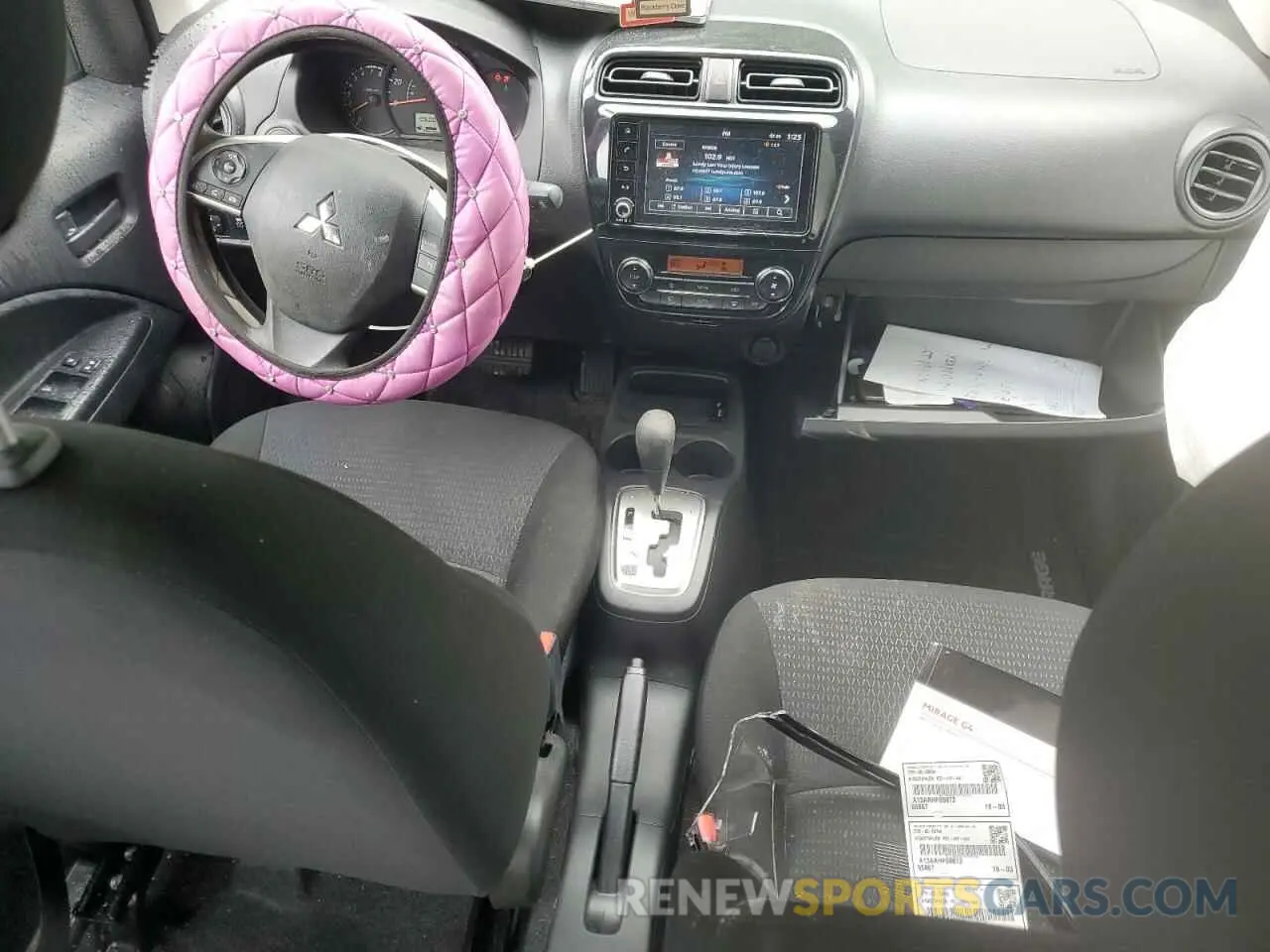 8 Photograph of a damaged car ML32FUFJXRHF09872 MITSUBISHI MIRAGE 2024