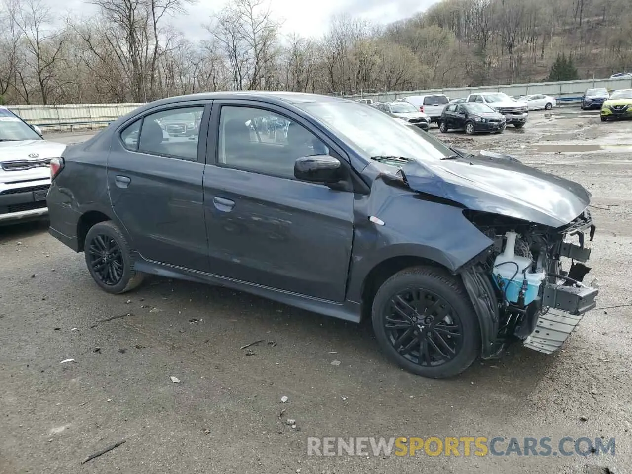 4 Фотография поврежденного автомобиля ML32FUFJXRHF12013 MITSUBISHI MIRAGE 2024