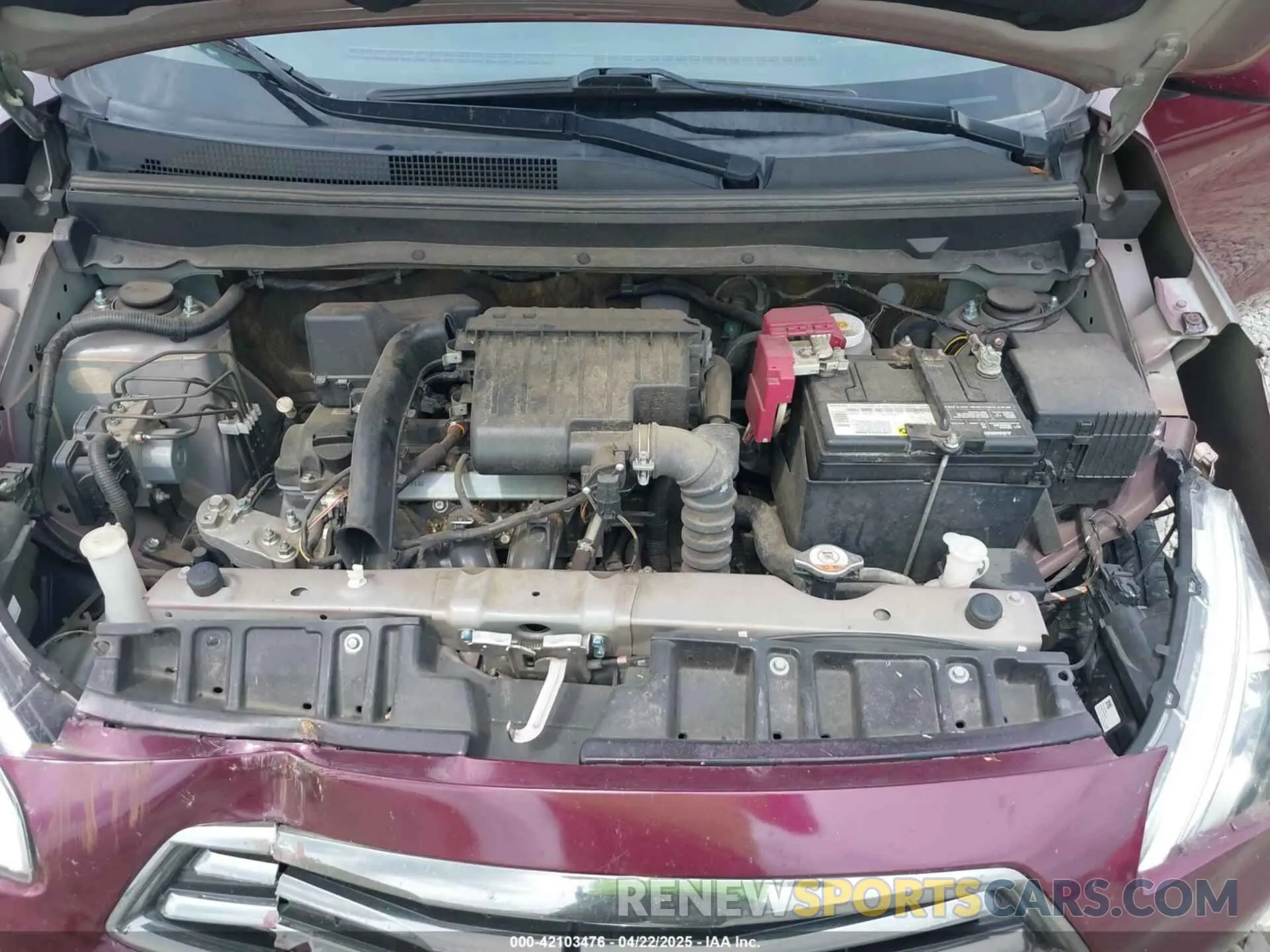 10 Фотография поврежденного автомобиля ML32F3FJ1KHF07055 MITSUBISHI MIRAGE G4 2019