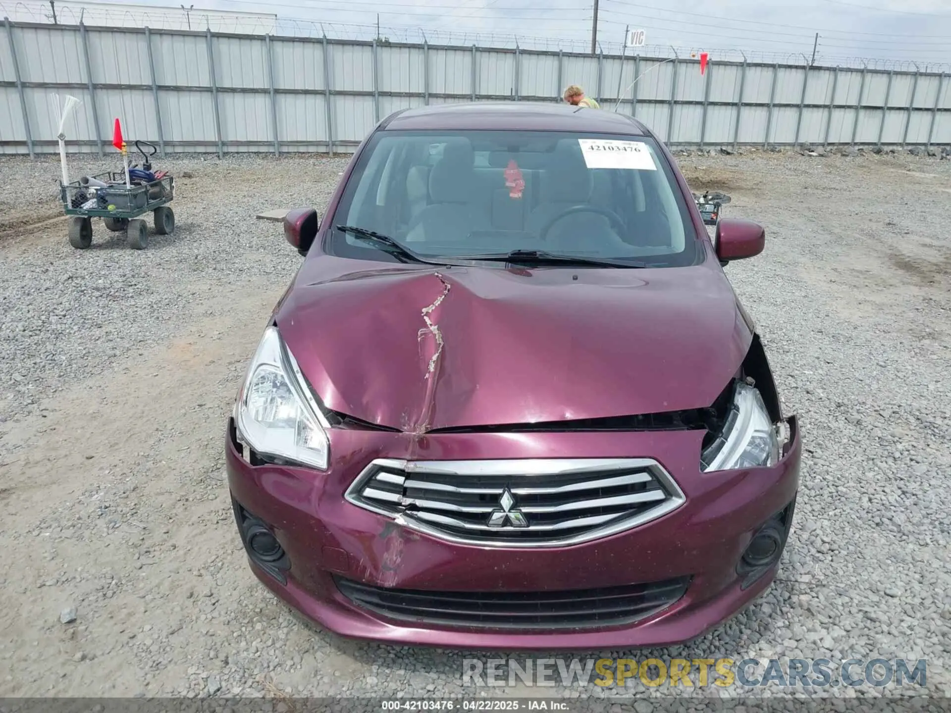 12 Фотография поврежденного автомобиля ML32F3FJ1KHF07055 MITSUBISHI MIRAGE G4 2019