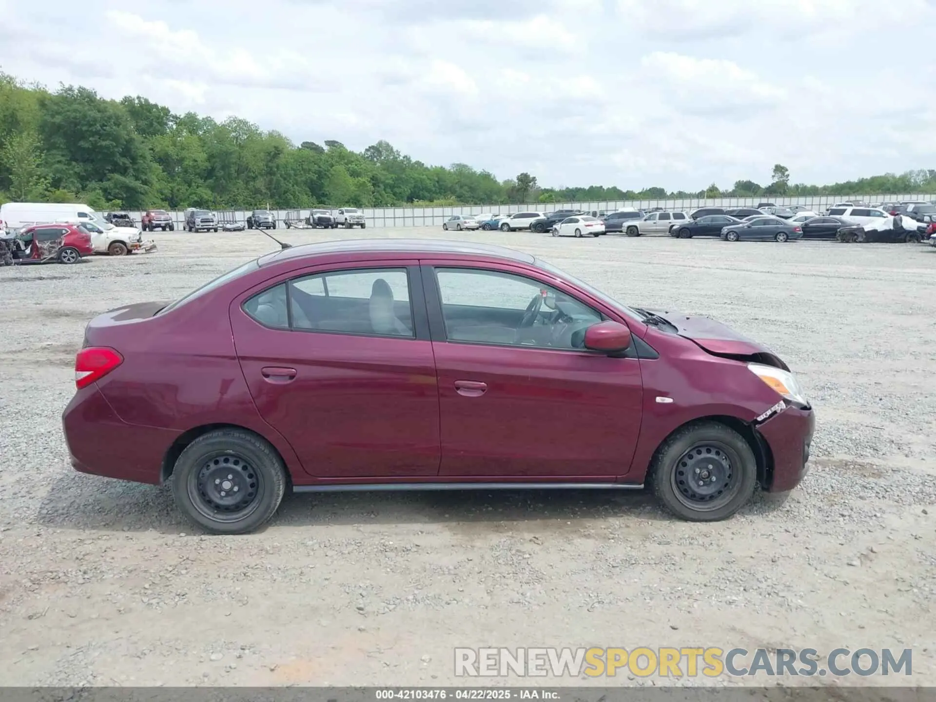 13 Фотография поврежденного автомобиля ML32F3FJ1KHF07055 MITSUBISHI MIRAGE G4 2019