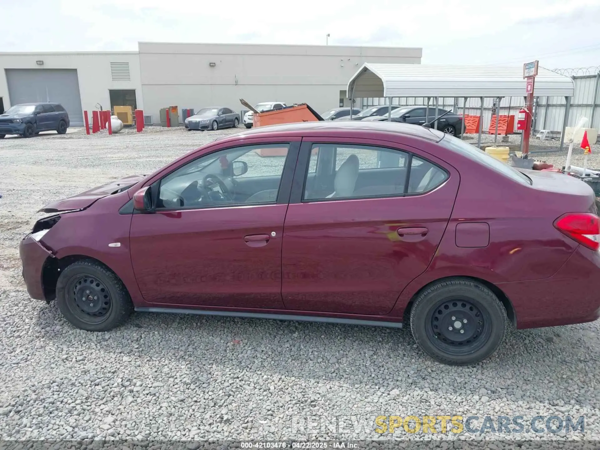 14 Фотография поврежденного автомобиля ML32F3FJ1KHF07055 MITSUBISHI MIRAGE G4 2019