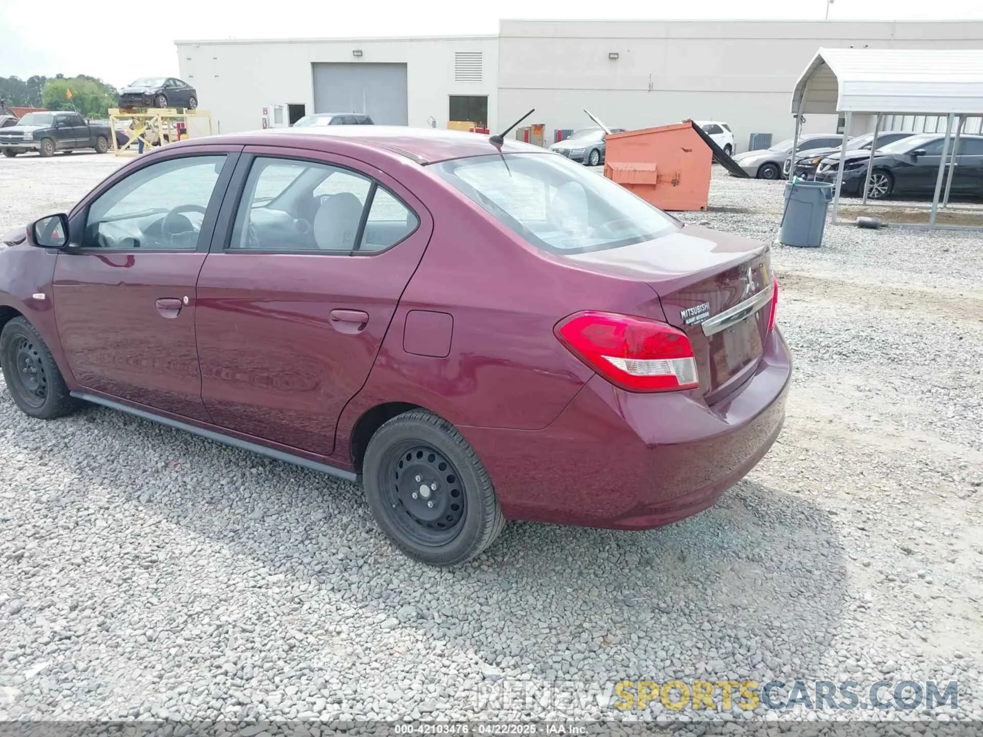 3 Фотография поврежденного автомобиля ML32F3FJ1KHF07055 MITSUBISHI MIRAGE G4 2019