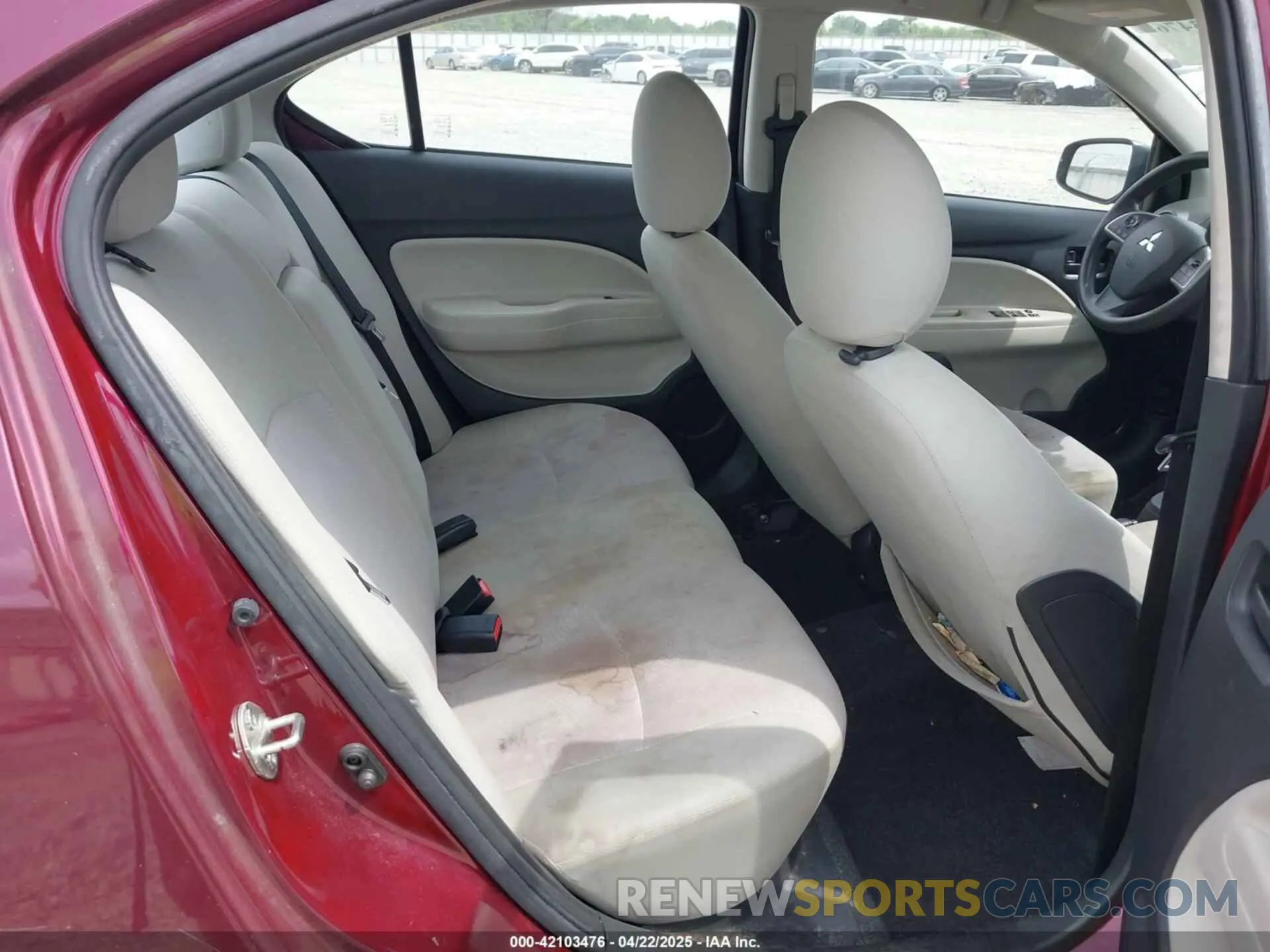 8 Фотография поврежденного автомобиля ML32F3FJ1KHF07055 MITSUBISHI MIRAGE G4 2019