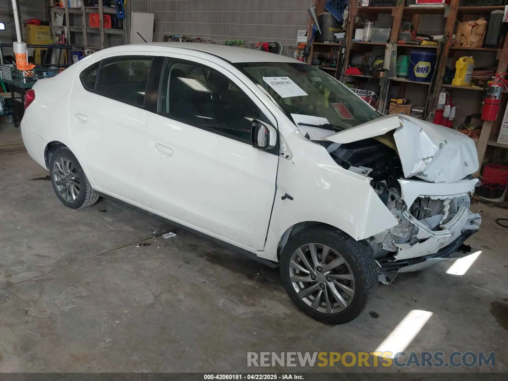 1 Фотография поврежденного автомобиля ML32F3FJ1KHF12997 MITSUBISHI MIRAGE G4 2019