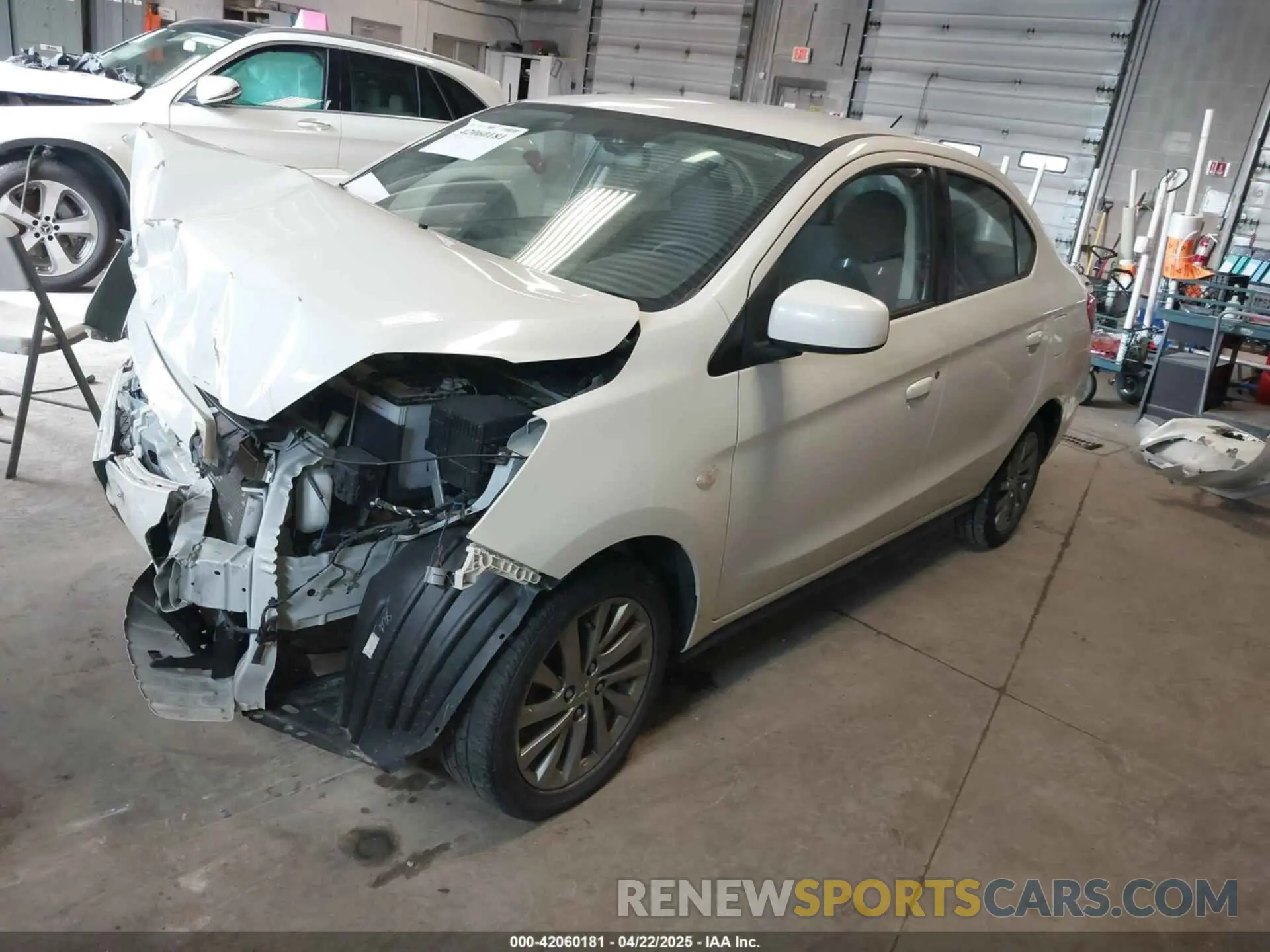 2 Фотография поврежденного автомобиля ML32F3FJ1KHF12997 MITSUBISHI MIRAGE G4 2019