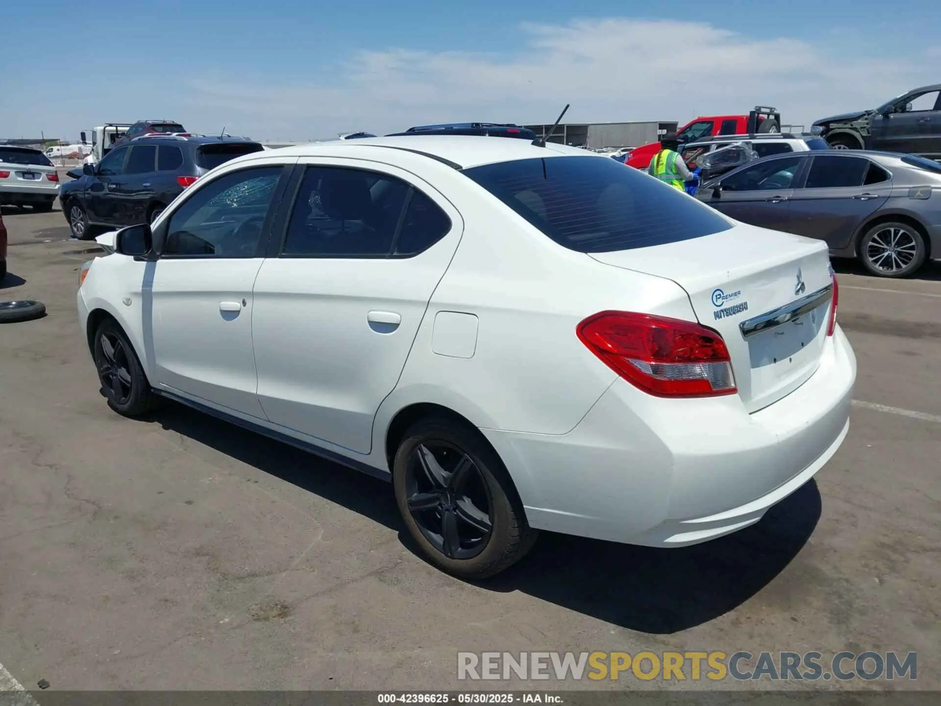 3 Photograph of a damaged car ML32F3FJ1KHF18895 MITSUBISHI MIRAGE G4 2019